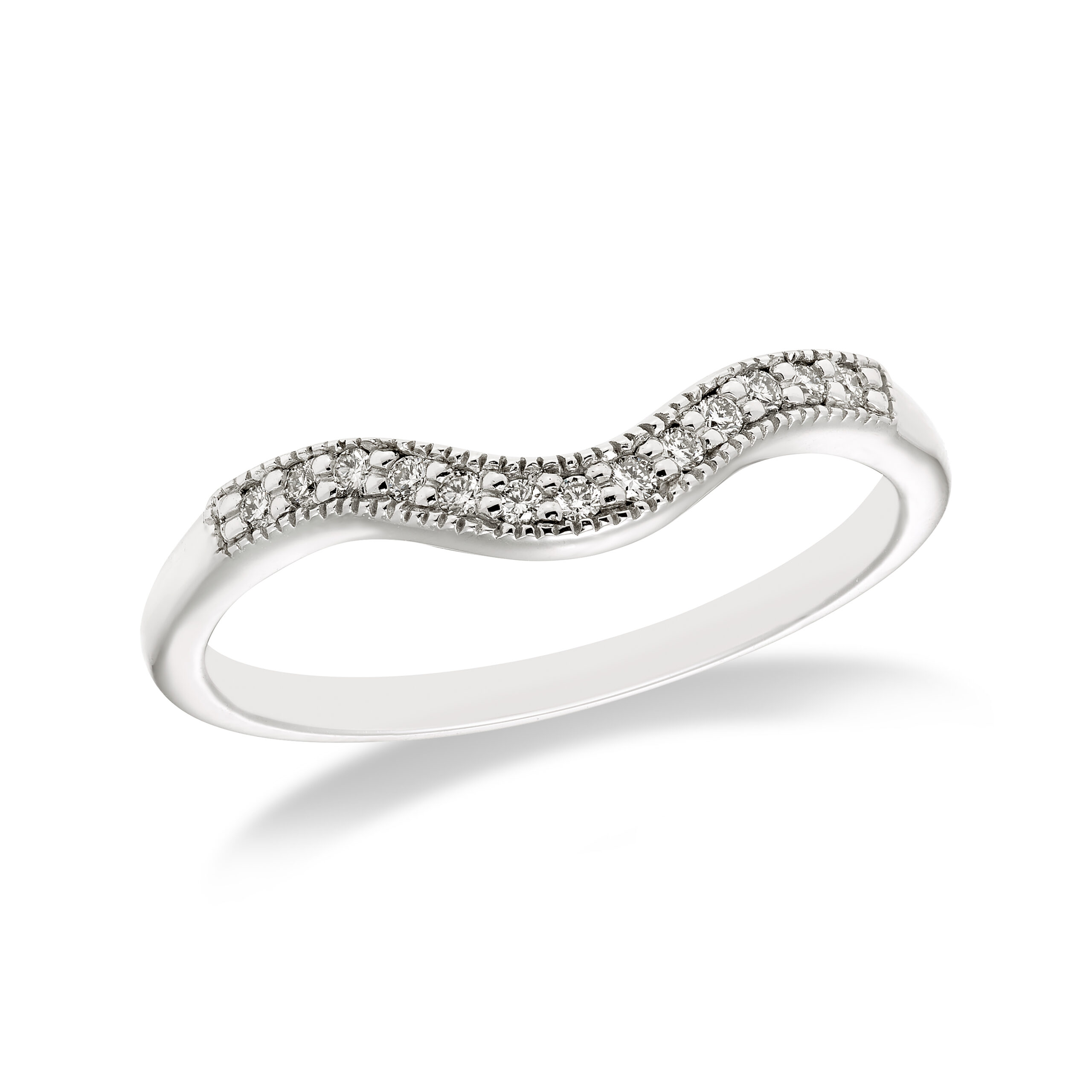 Heirloom Elegance Eva, 14KT Gold and Round Diamond Bridal Set: 7/8 CTTW - Image 4